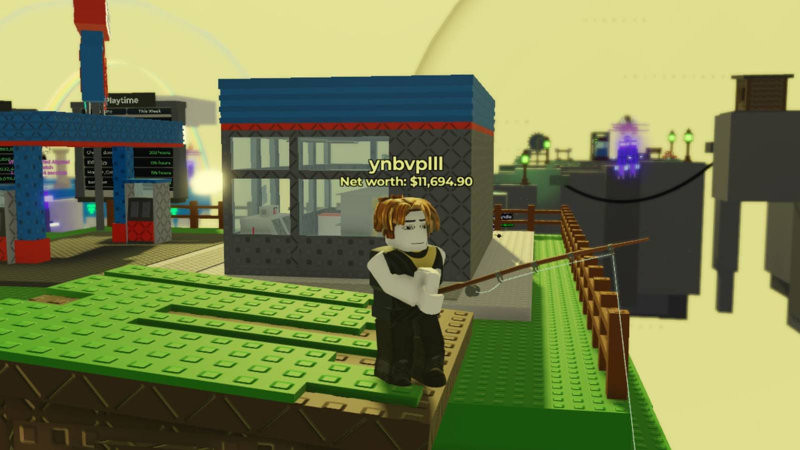 Golden Rod In Void Fishing