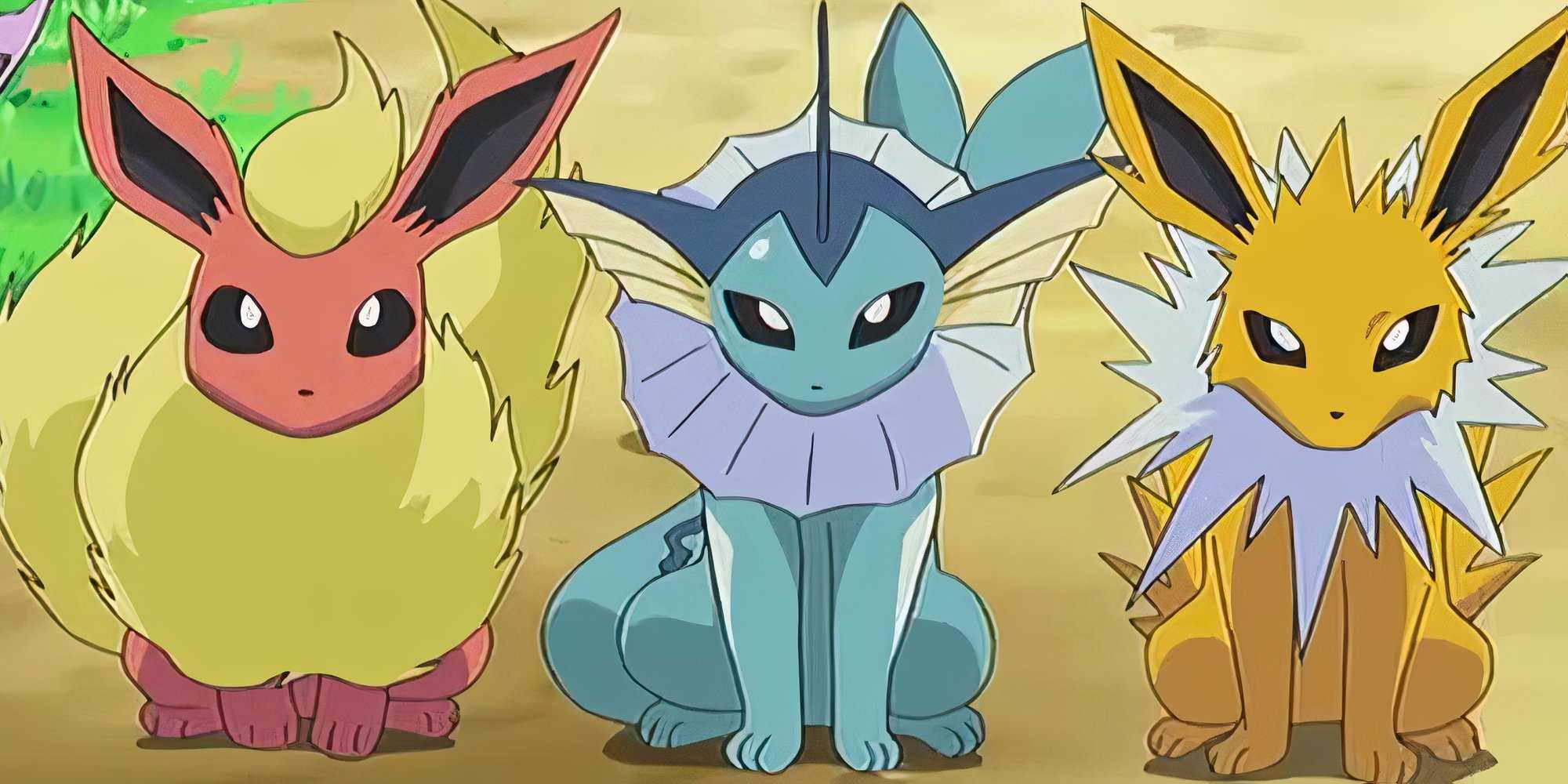 Dual Type Middle Evolution Pokemon Fan Designs Dual-Type Electric and Dragon Eevee Evolution
