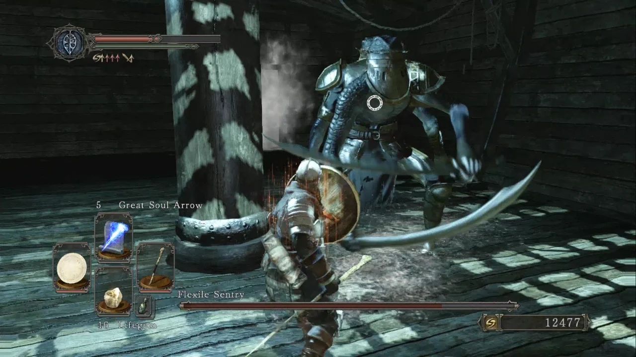 Flexile Sentry Fight