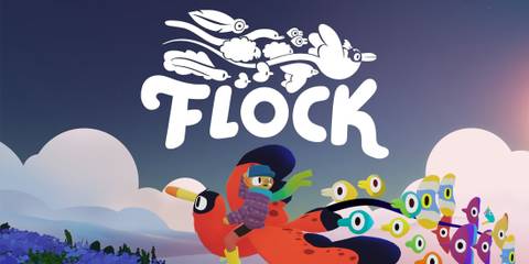 flock game key art