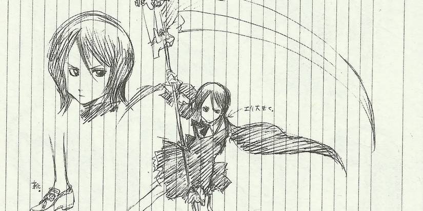 Rukia First Sketch Bleach