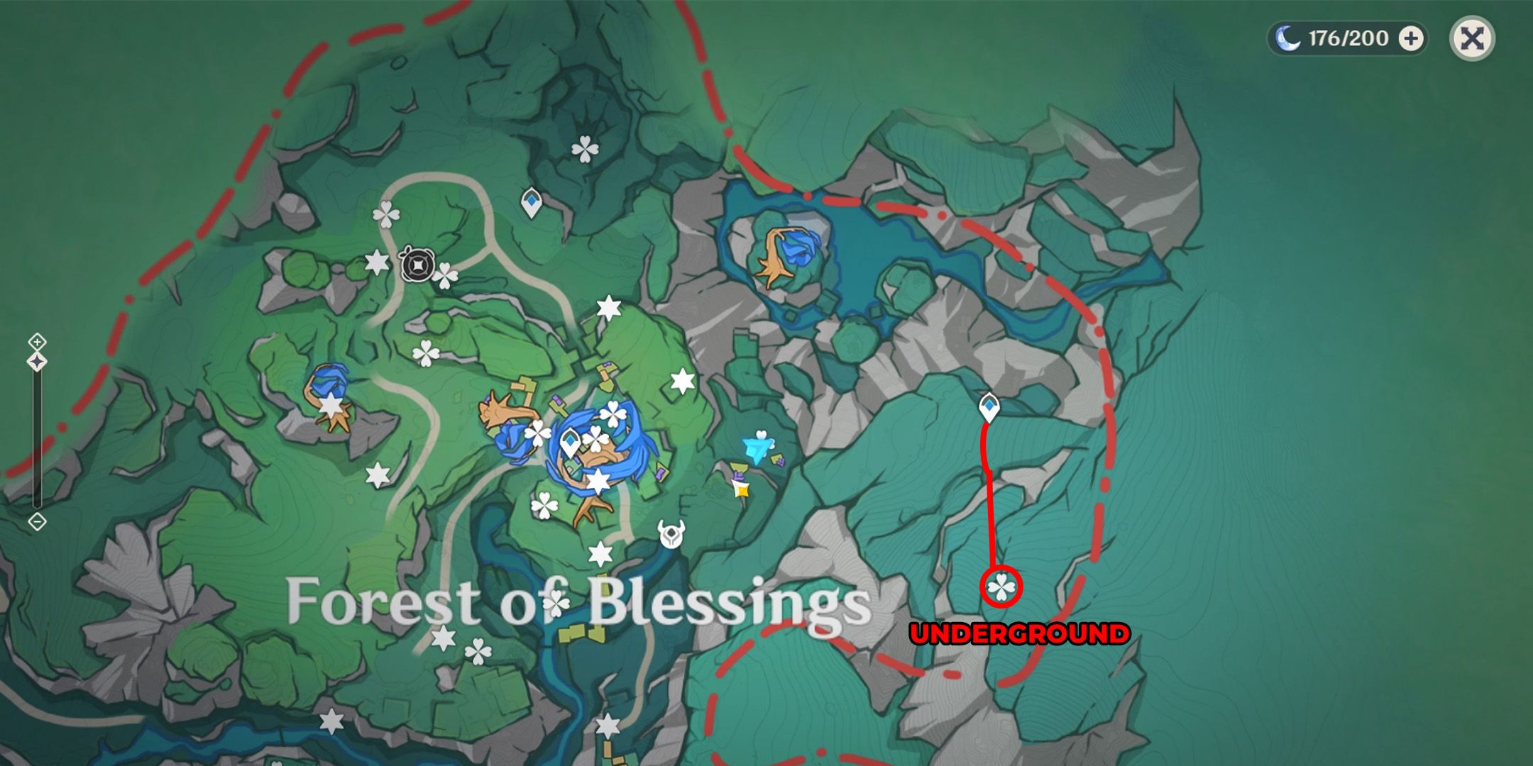 Genshin Impact: Forest Of Blessings Chest Locations (Simulanka First Area)