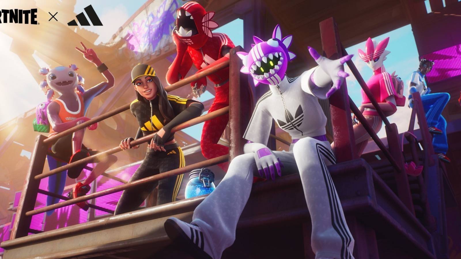 fortnite adidas loading screen