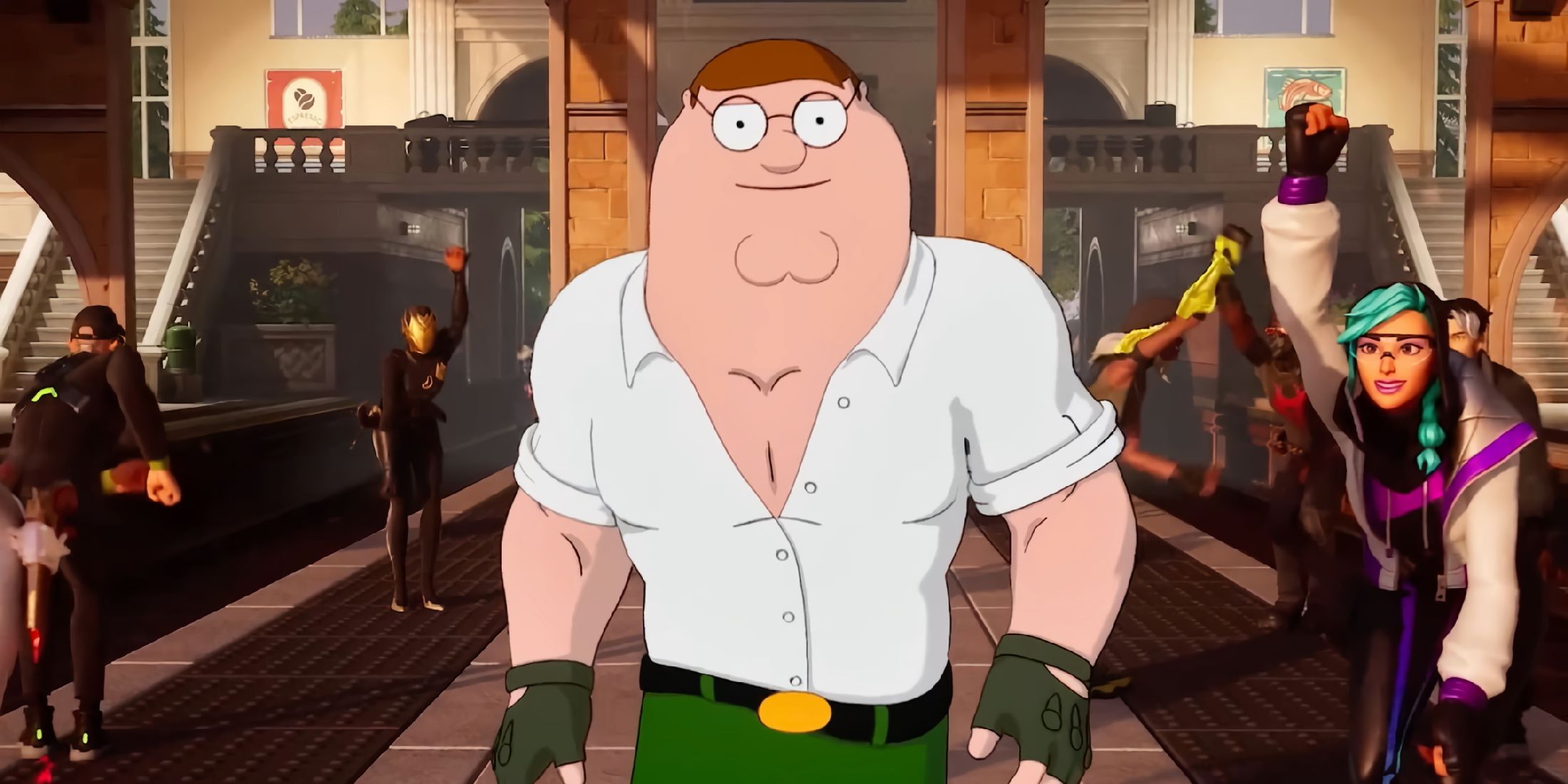 Утечка Fortnite раскрывает утилизированную косметику для кроссовера Family Guy