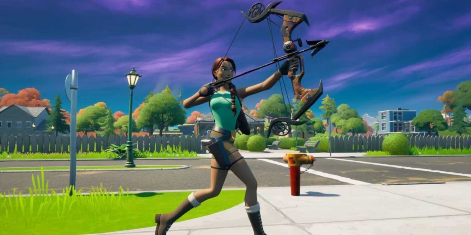 fortnite lara croft tomb raider classic style