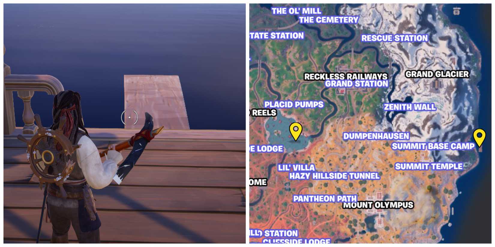 fortnite plank locations
