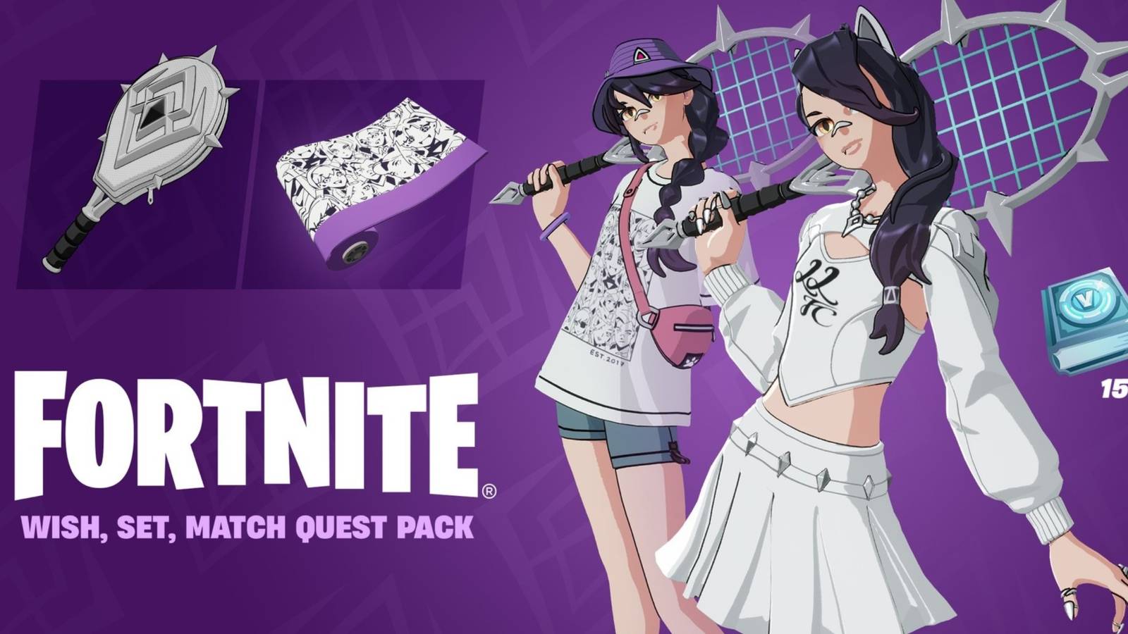 fortnite wish set match quest pack