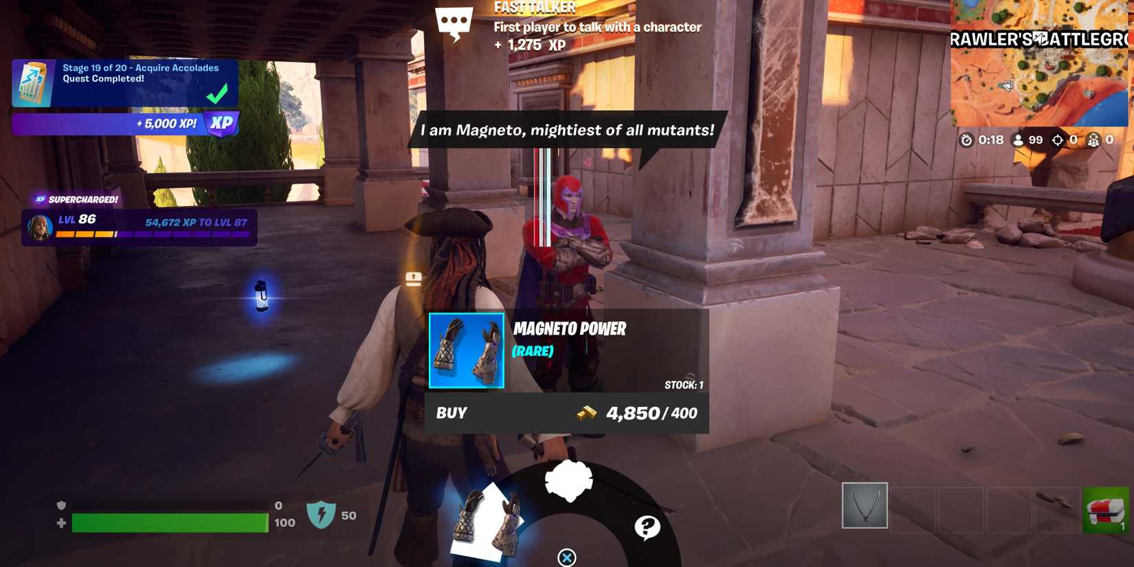 jack sparrow acquiring the magneto power