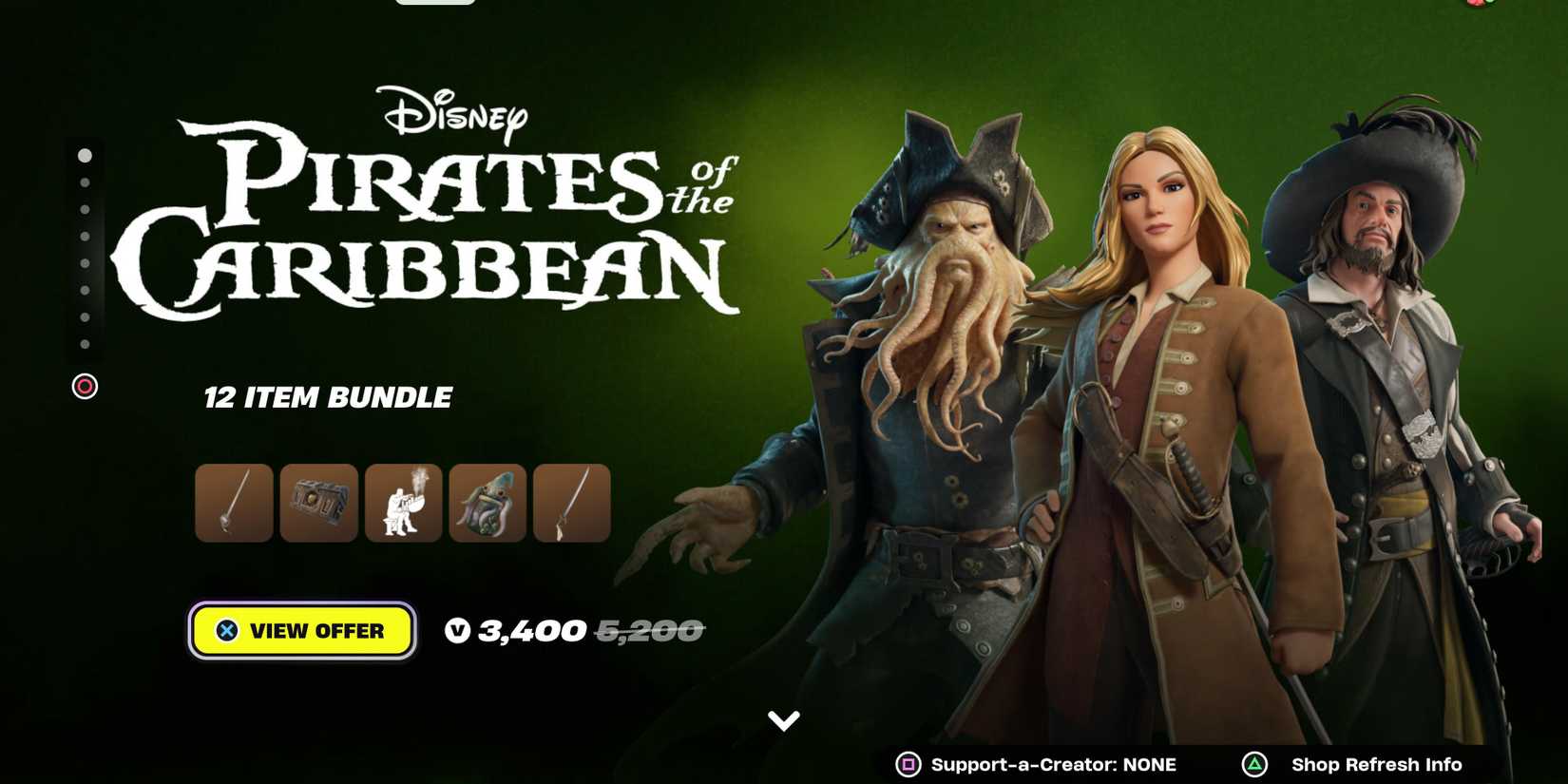 pirates of the caribbean bundle