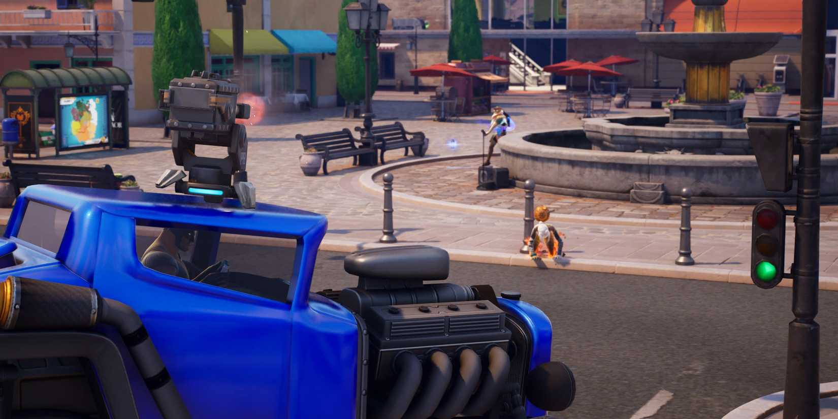 vehicle turret causing mayhem