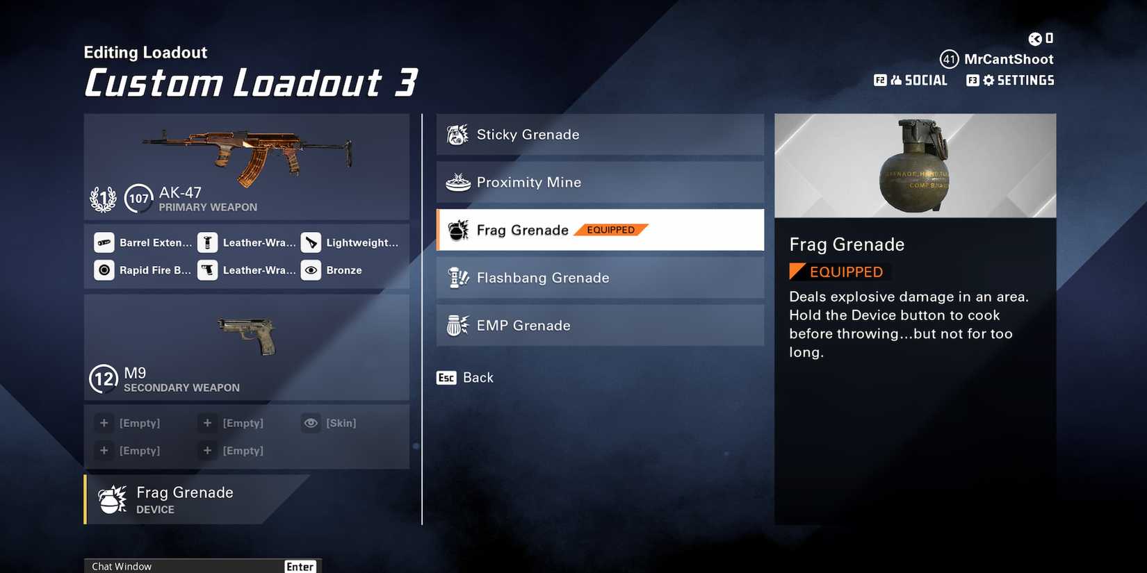 frag grenade xdefiant