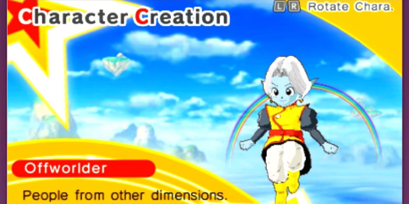 Dragon Ball Fusions Species Selection