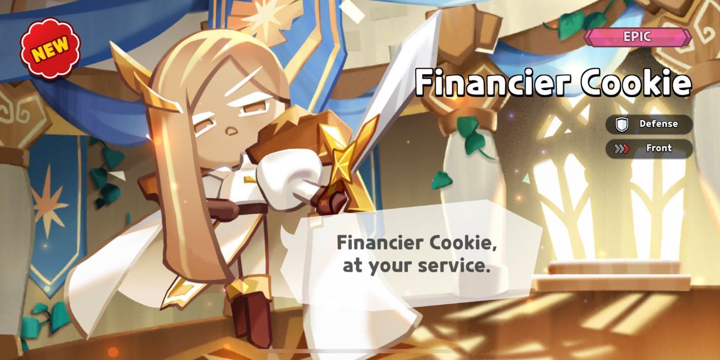 Financier Cookie Cookie Run Kingdom