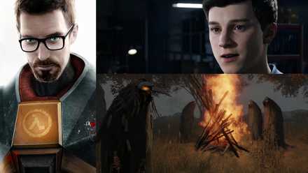 Games where you play as scientist Gordon Freeman Peter Parker Haruspex
