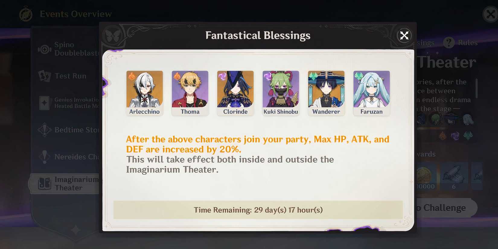 Genshin Impact_ Imaginarium Theater Fantastical Blessings