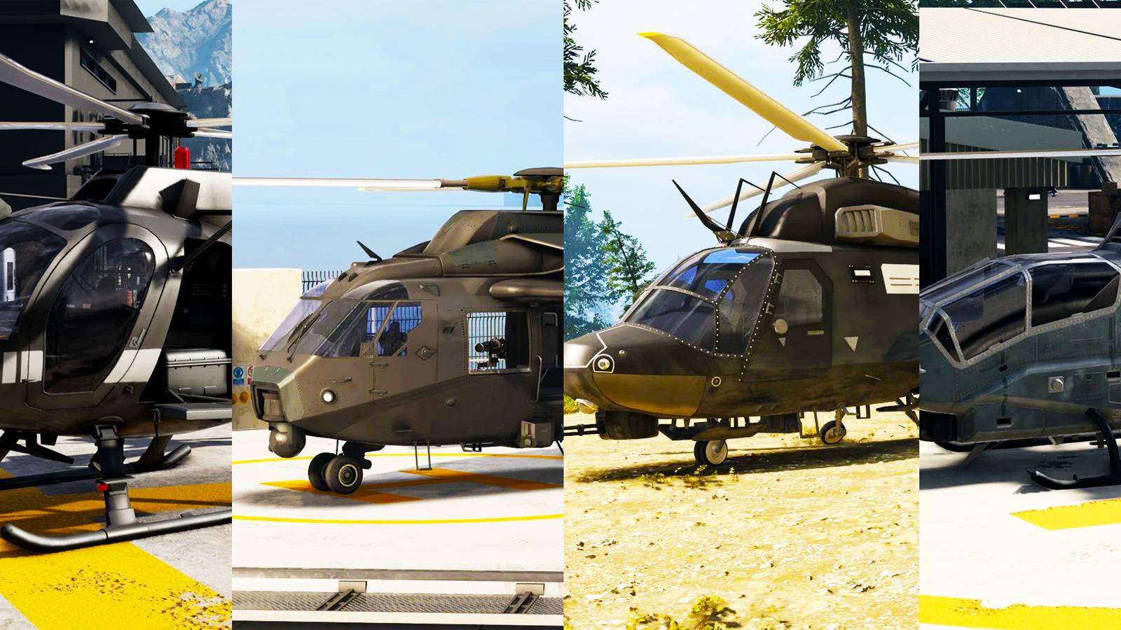 Ghost Recon Breakpoint Helicopters