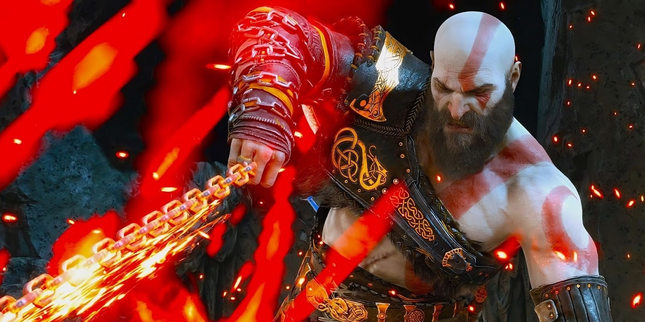 God of War Ragnarok Kratos Hyperion Grapple