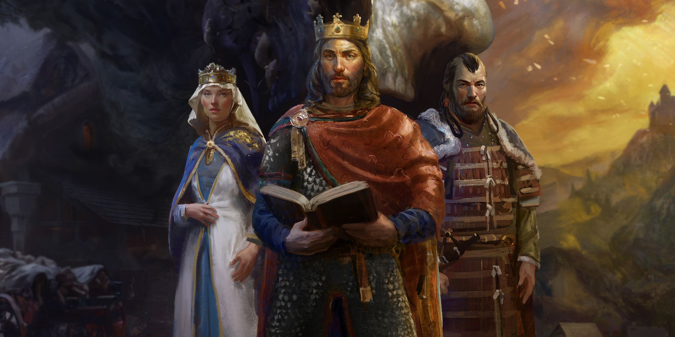 Characters from Crusader Kings 3