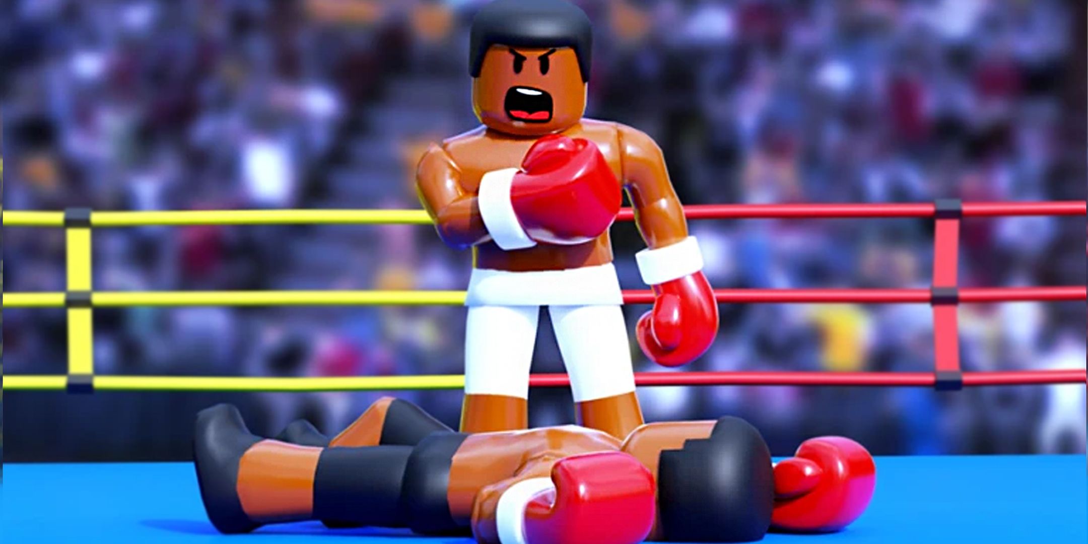 A boxing game in Roblox