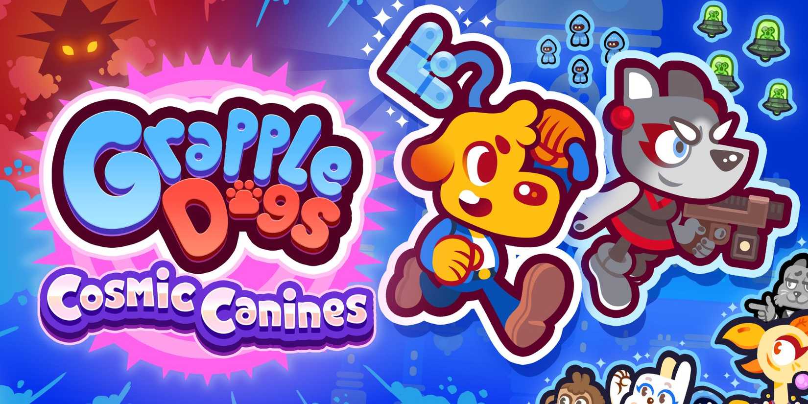 Grapple Dogs Cosmic Canines art