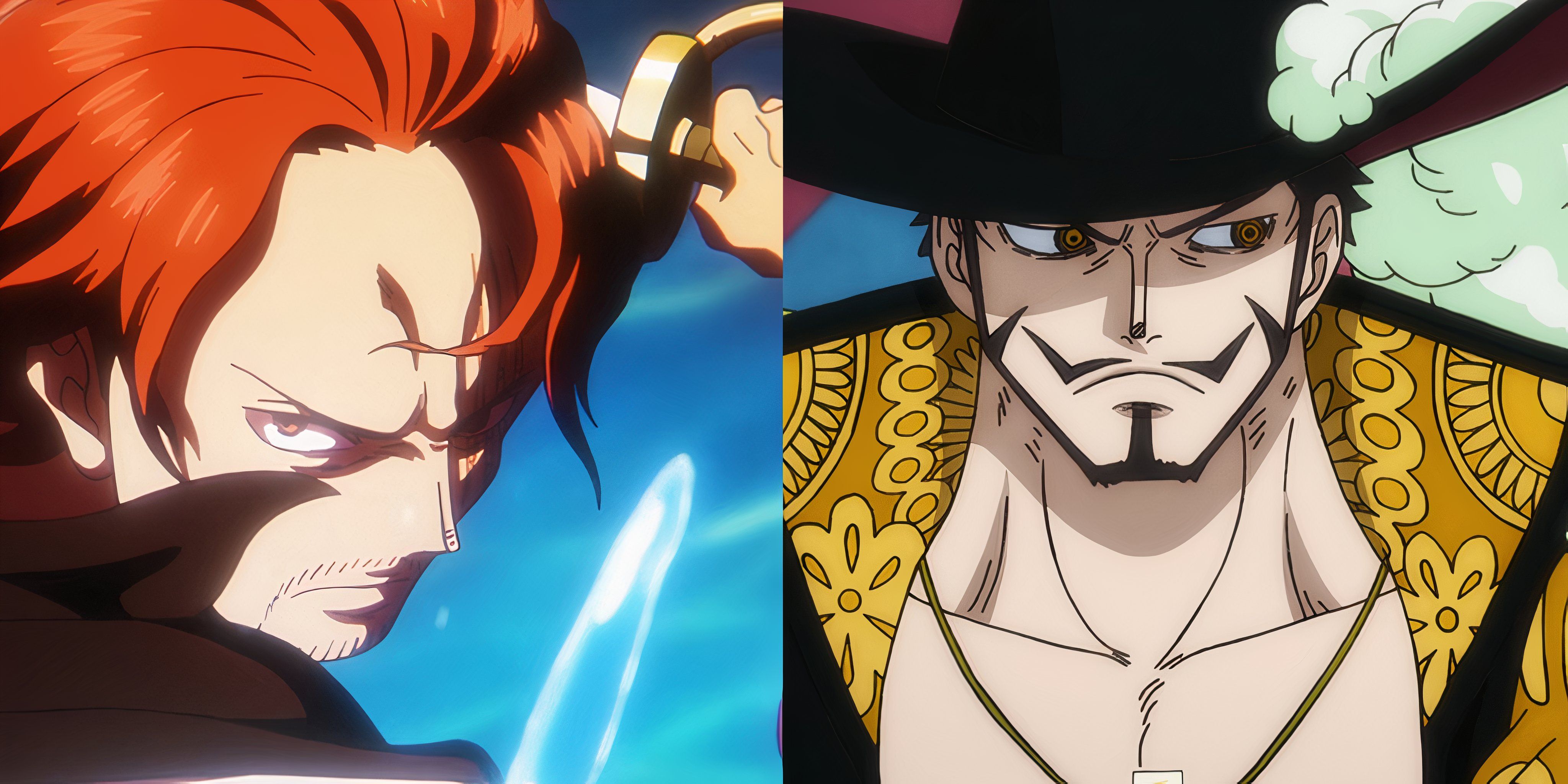 One Piece Episode 1112 Proves Shanks Is Superior To Mihawk