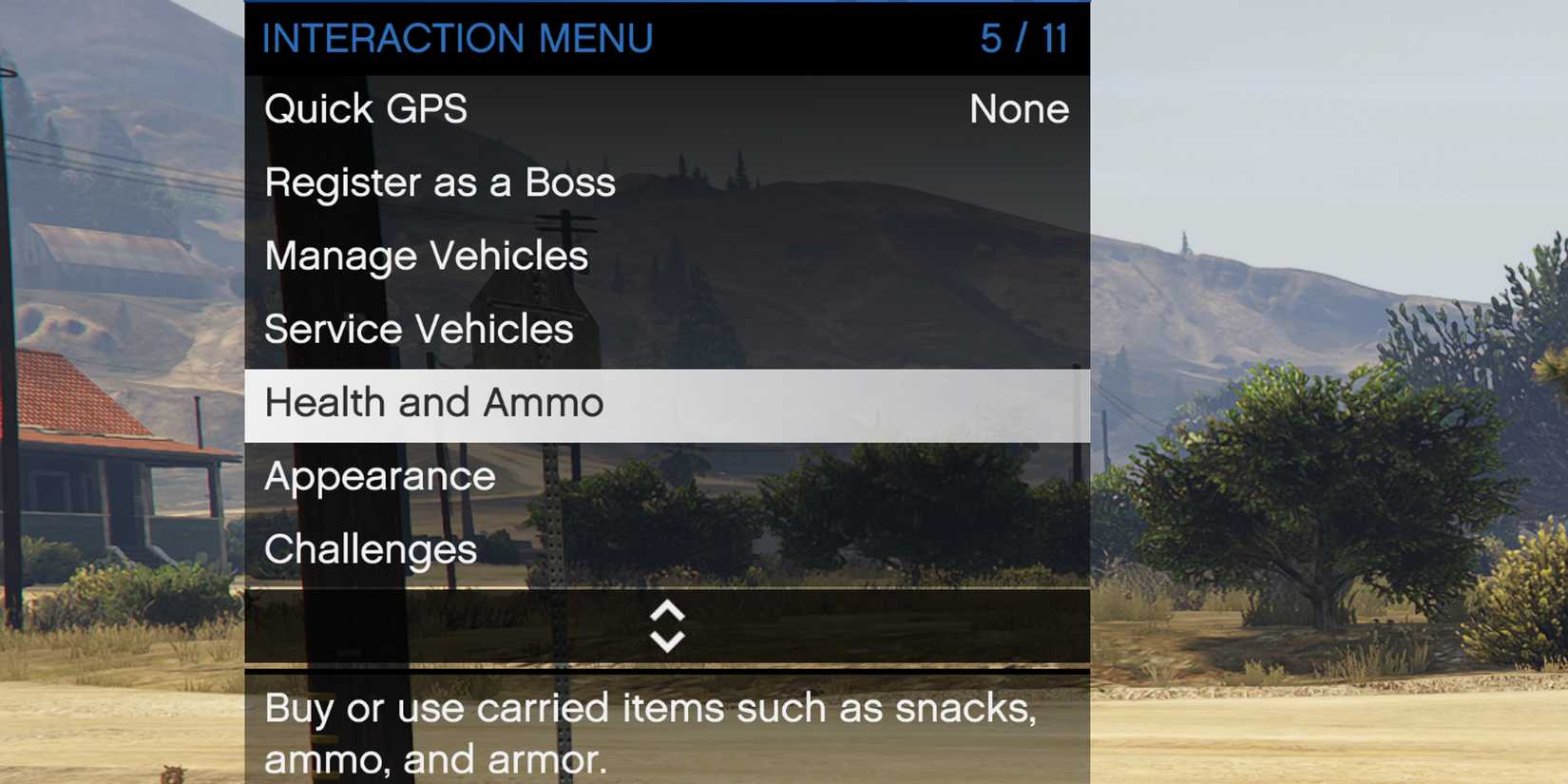 Gta Menu Script GTA Online: How To Eat Snacks