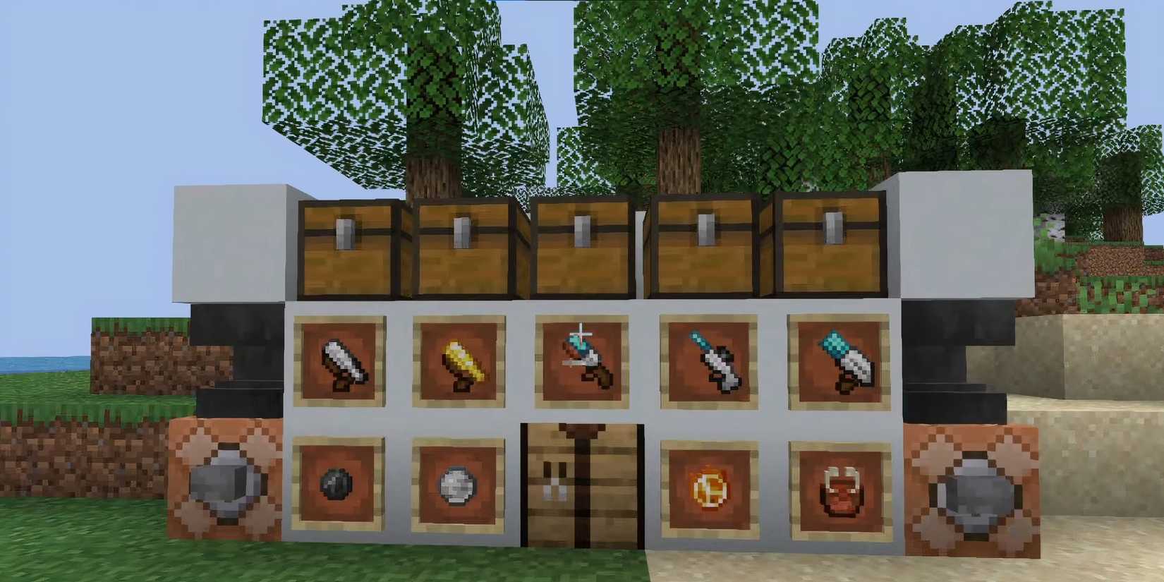 Guns Withount Roses Minecraft Java The Best Weapon Mods For Minecraft