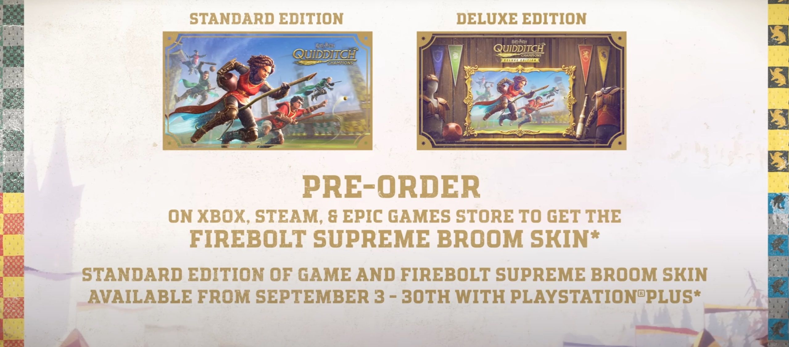 Harry Potter: Quidditch Champions Pre-Order Bonus Revealed