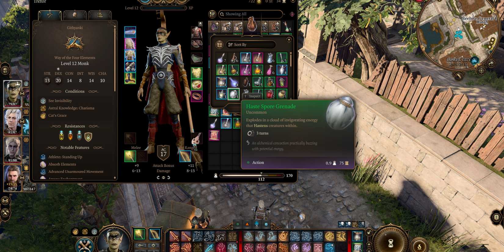 image of the Haste Spore Grenade item in Baldur's Gate 3