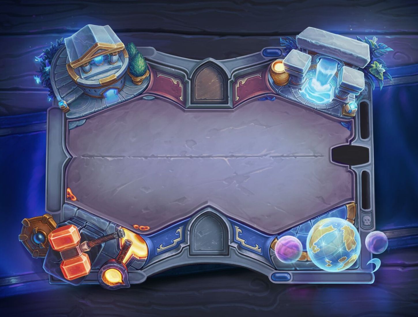 hearthstone game board titans