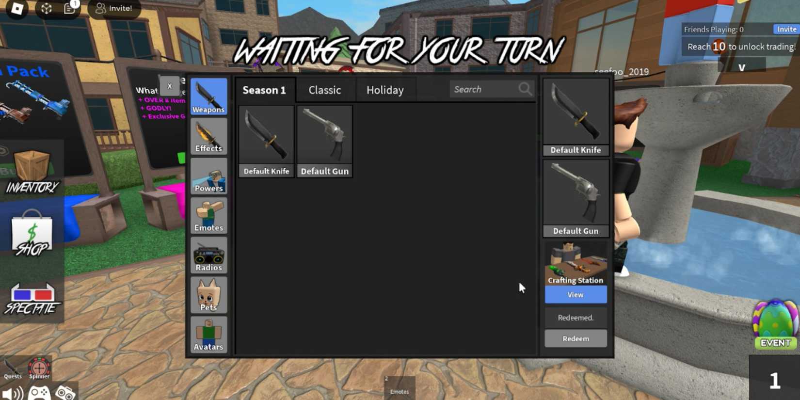 Heart's Murder Mystery 2 the codes tab