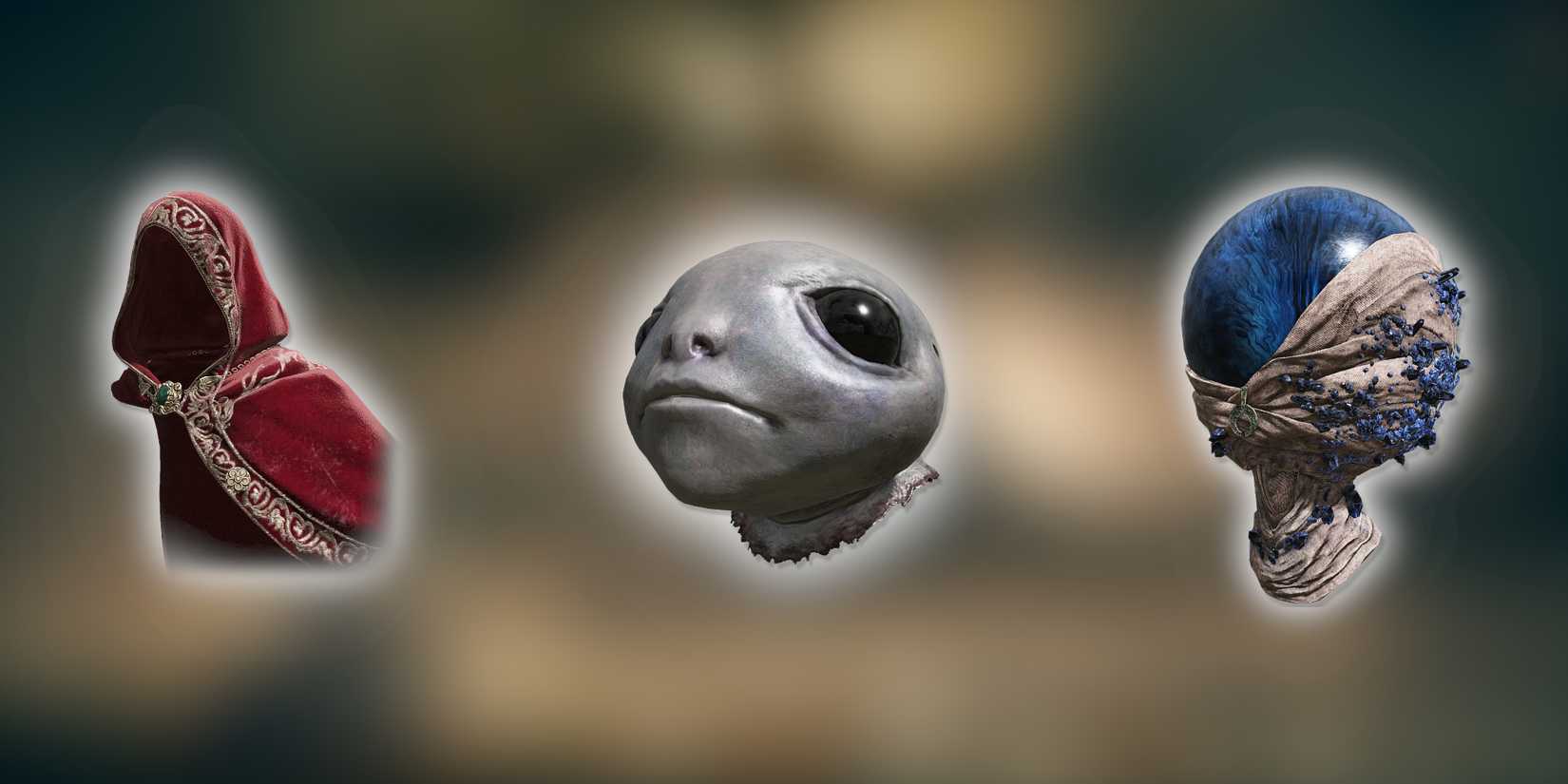 Helmets with effects in Elden Ring