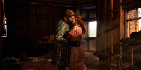 Henry kissing someone in Kingdom Come Deliverance 2