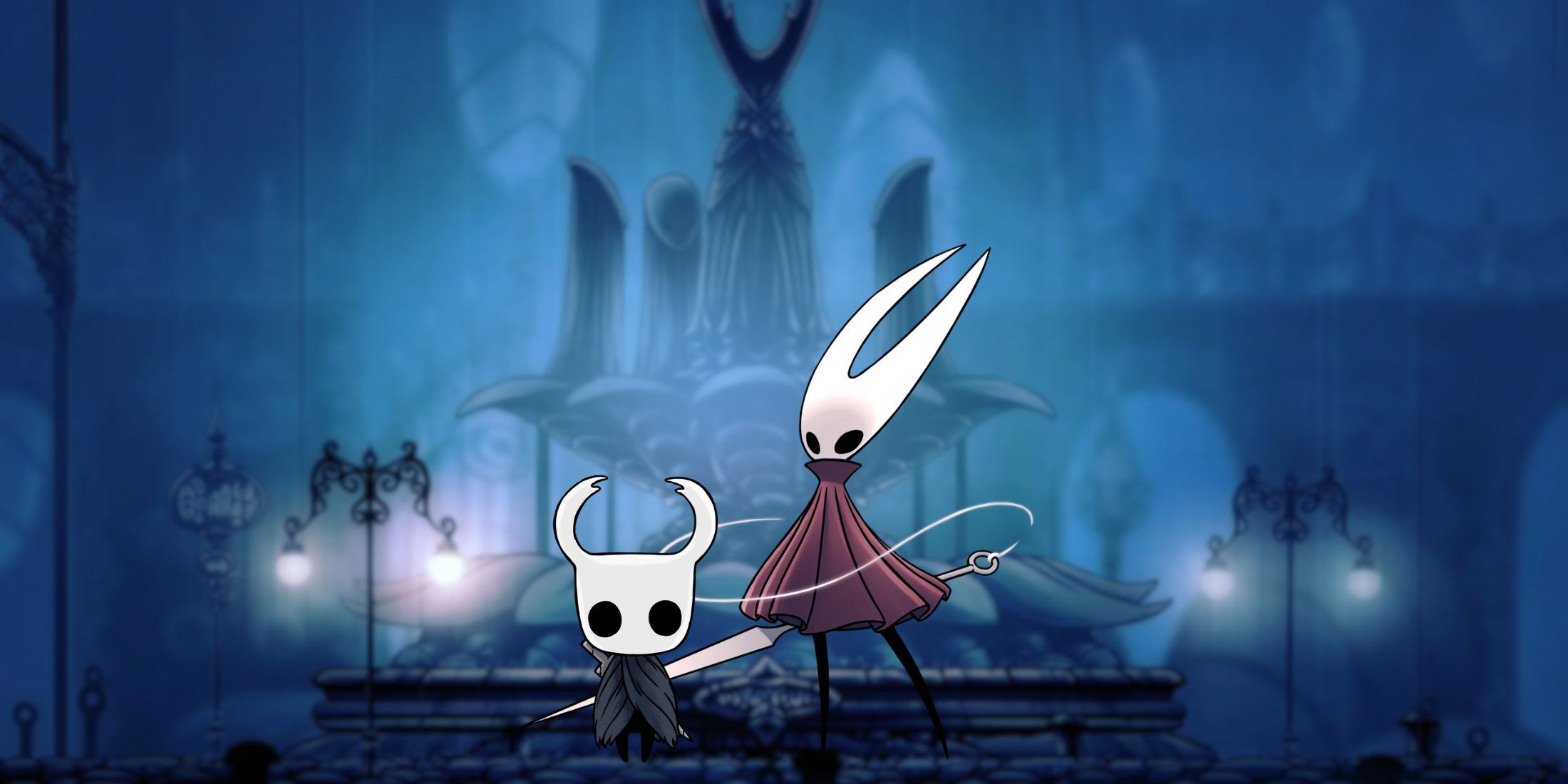 Hollow Knight Hornet and the Knight