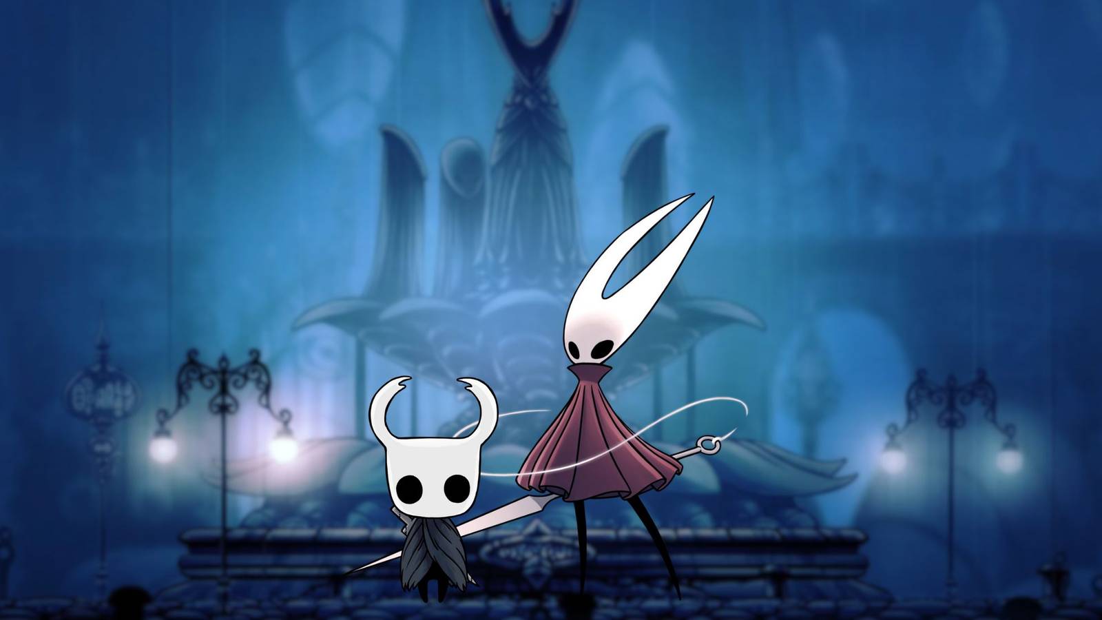 Hollow Knight Hornet and the Knight