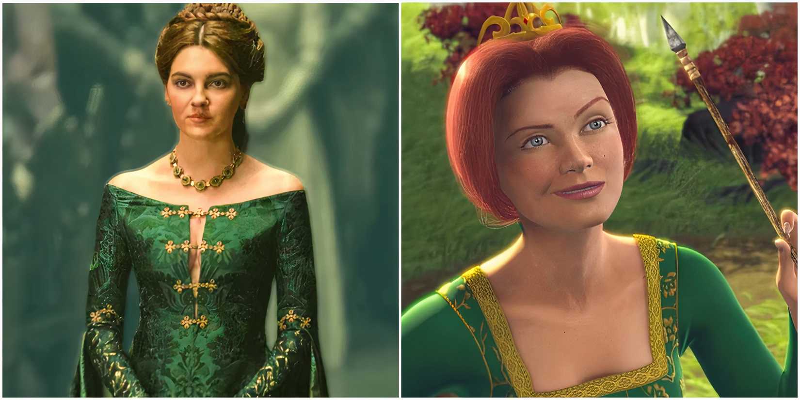 House of the Dragon & Shrek, Alicent Hightower & Fiona