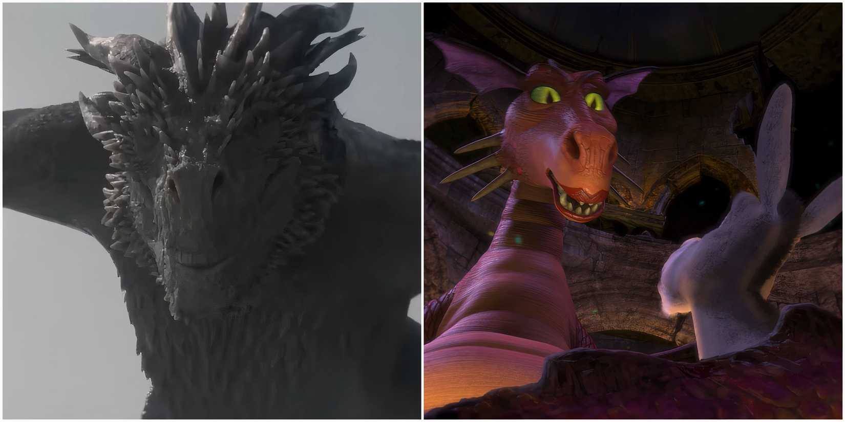 House of the Dragon & Shrek, Seasmoke, Dragon & Donkey