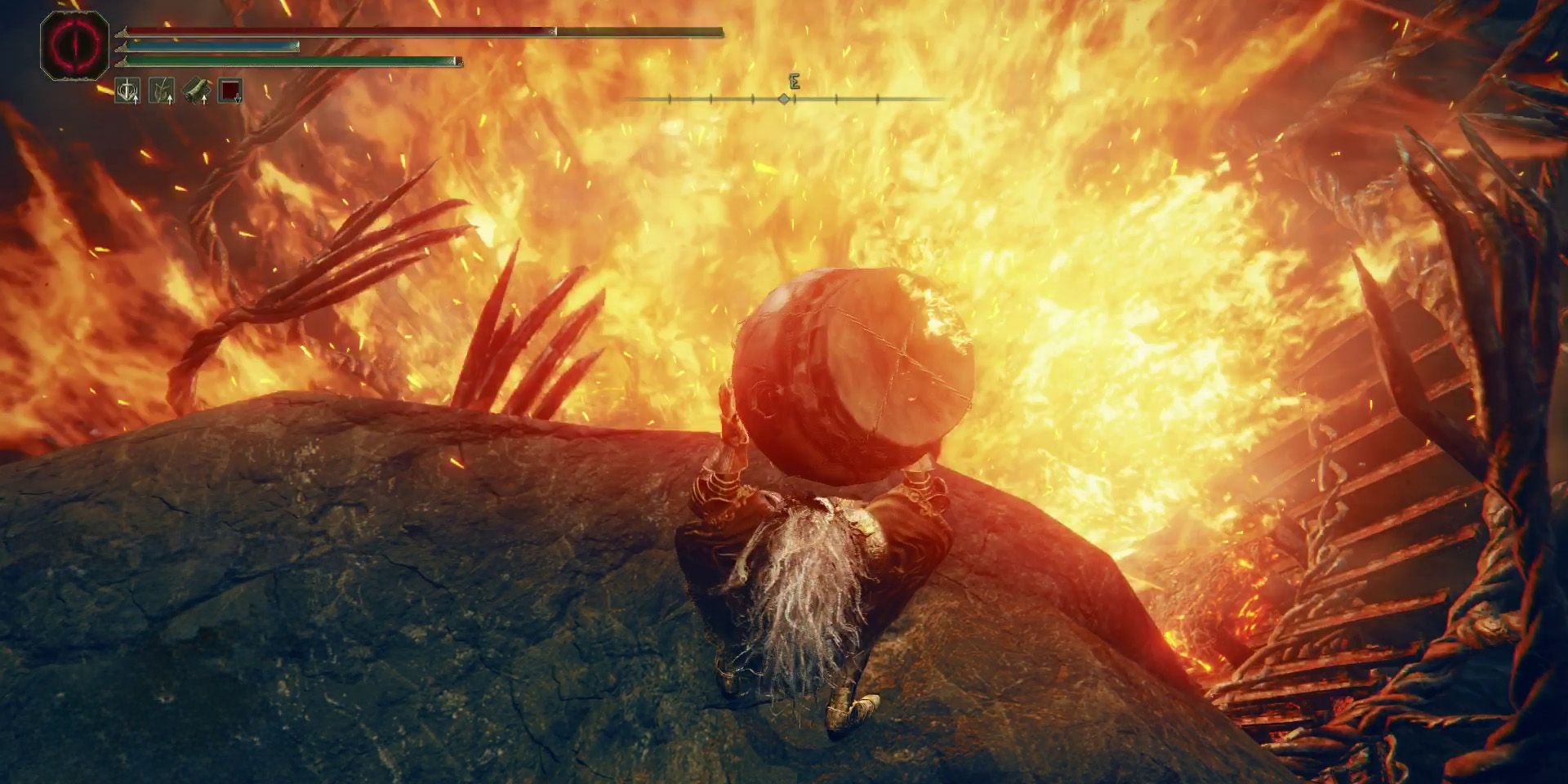 How to Beat Armored Furnace Golems in Elden Ring Shadow of the Erdtree, Throw Heft Fire Pots