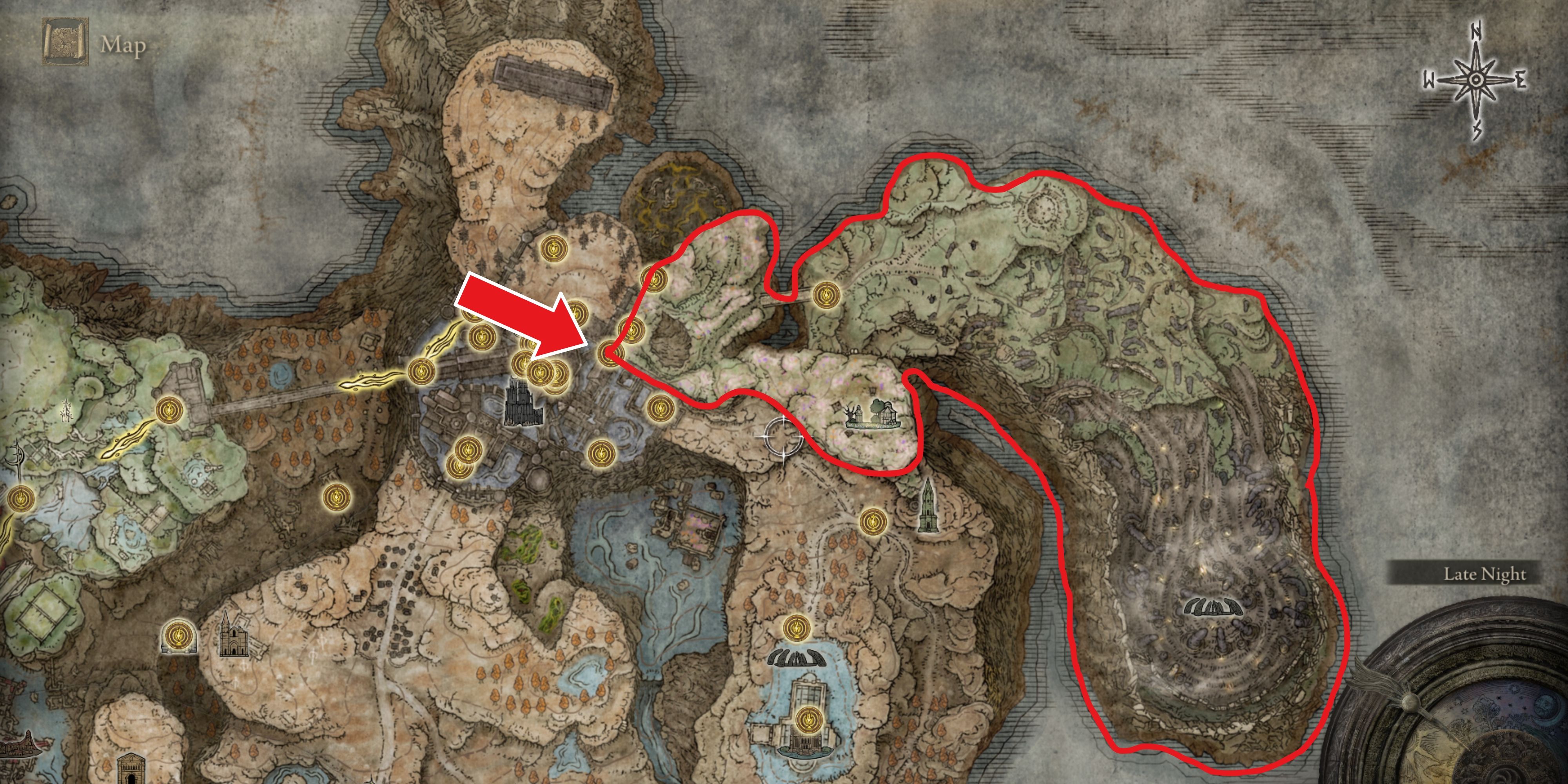 How to Get to Northeast Area of Map in Elden Ring_ Shadow of the Erdtree feature image