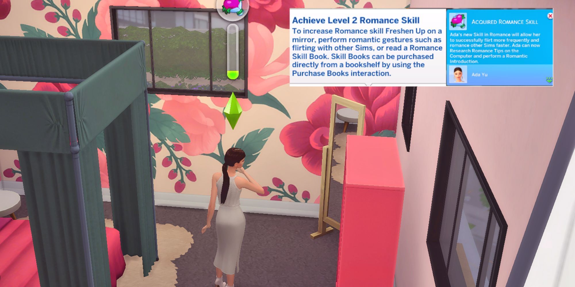 romance cheat sims 4 skill