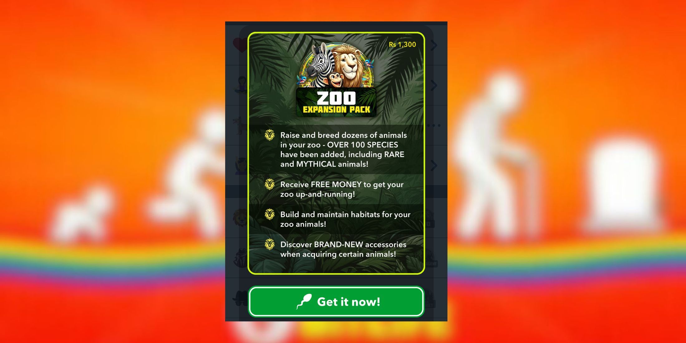 how to purchase a zoo bitlife 