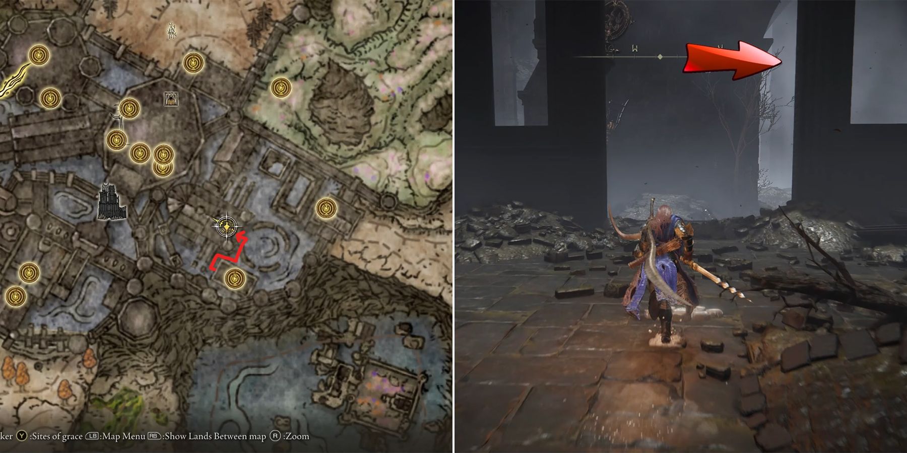 Death Mask Helm Location In Shadow Of The Erdtree - Elden Ring DLC