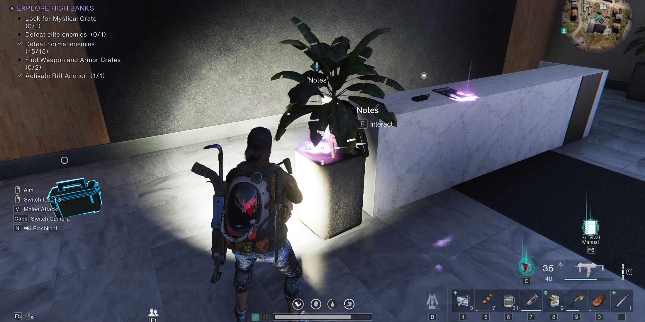 Once Human: High Banks Passcode Solution