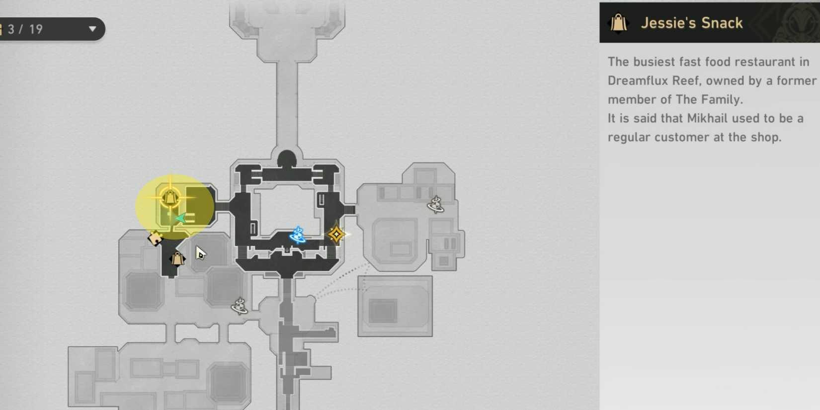 Honkai Star Rail City of Love Hidden Achievement jessie's snack cloda