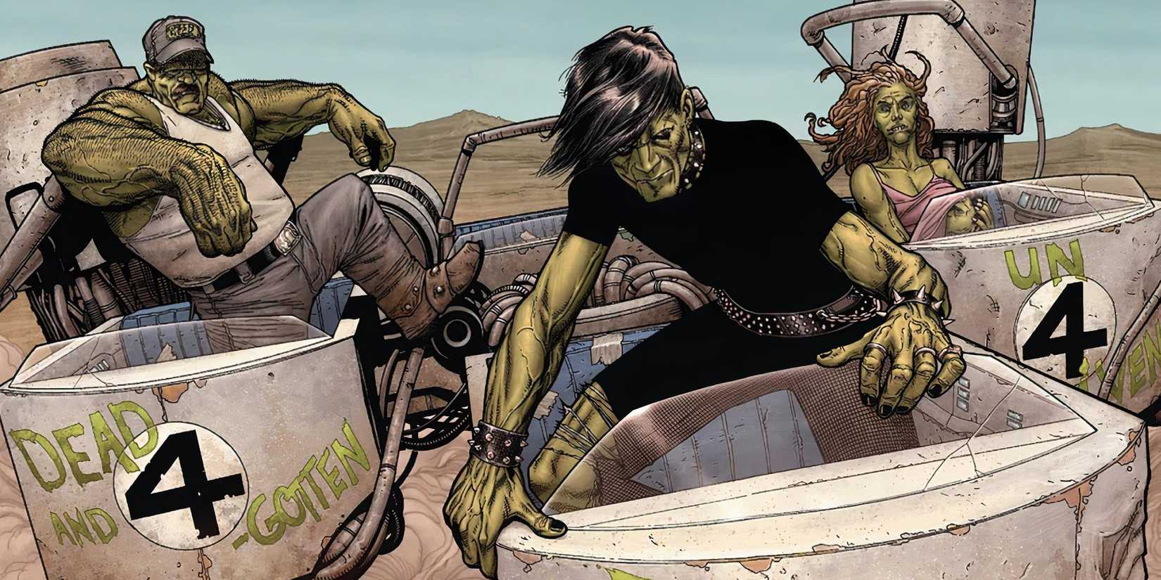 The Hulk Gang from the Old Man Logan storyline
