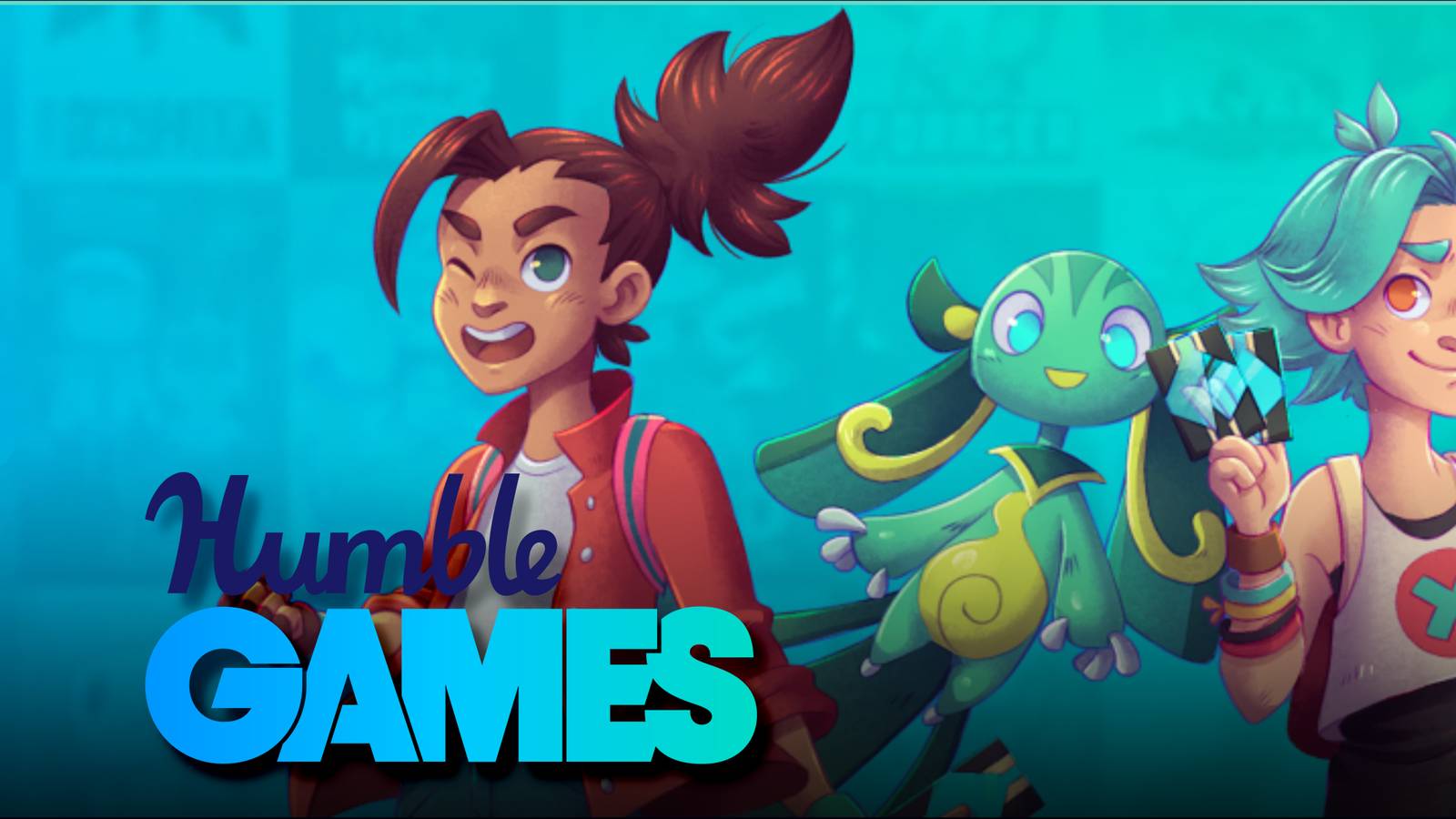 humble games logo and promo image