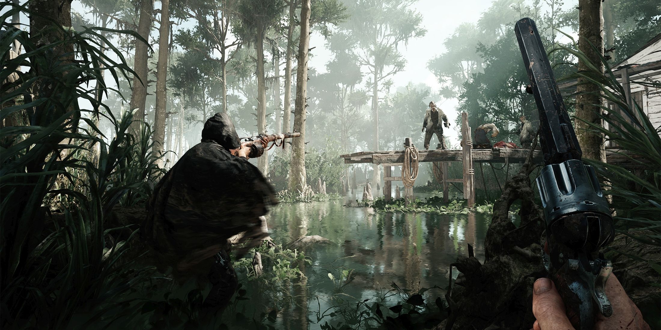 Hunt Showdown Swamp Firefight