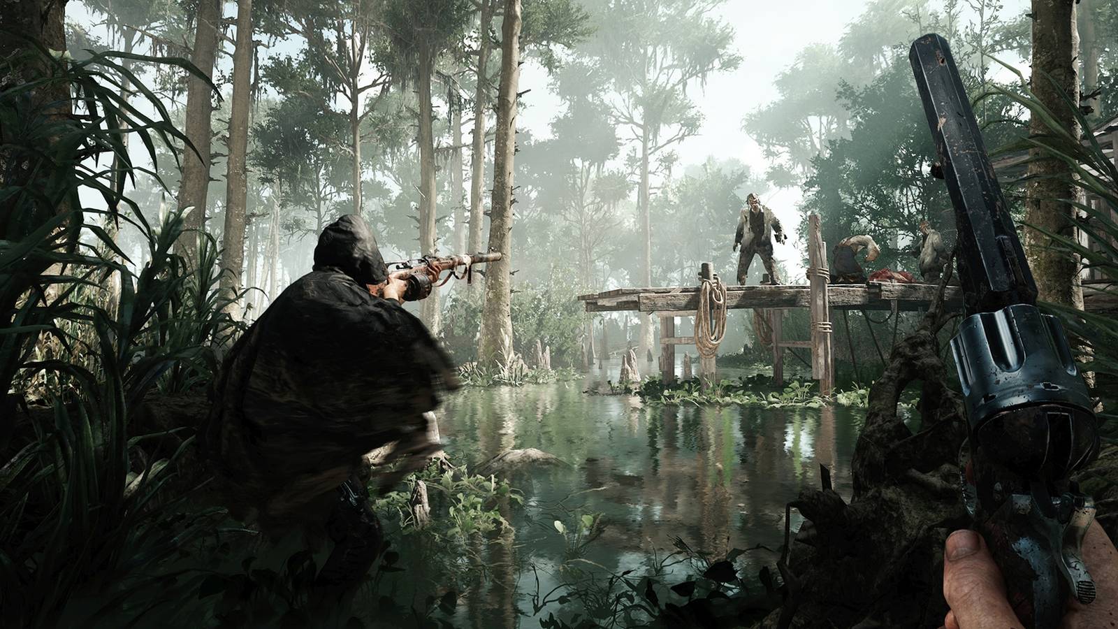 Hunt Showdown Swamp Firefight