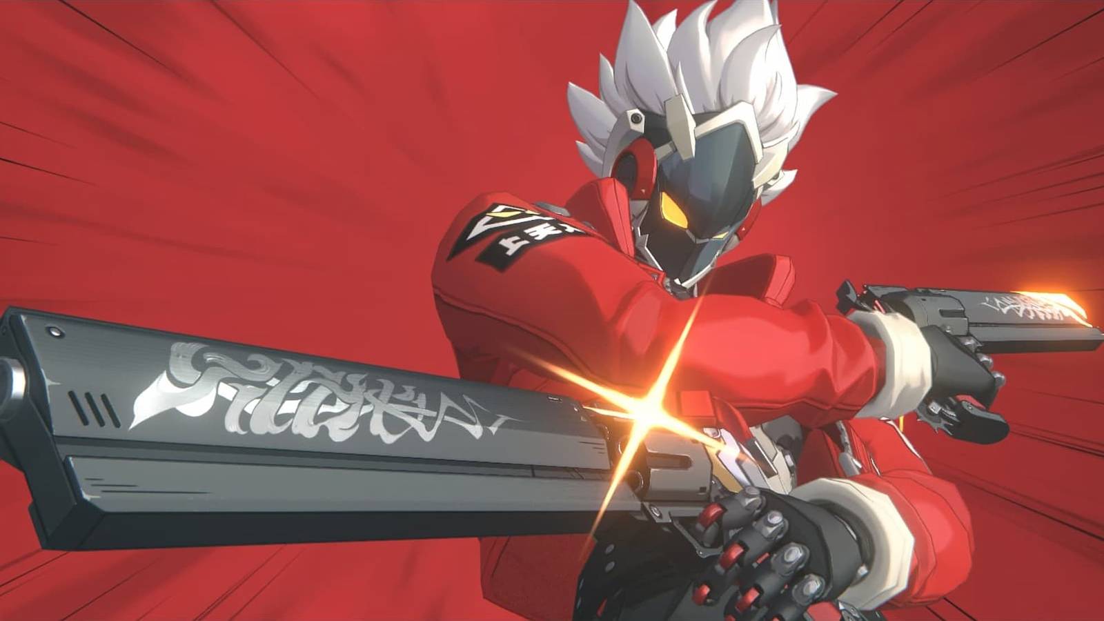 Billy Kid using his Ultimate in Zenless Zone Zero