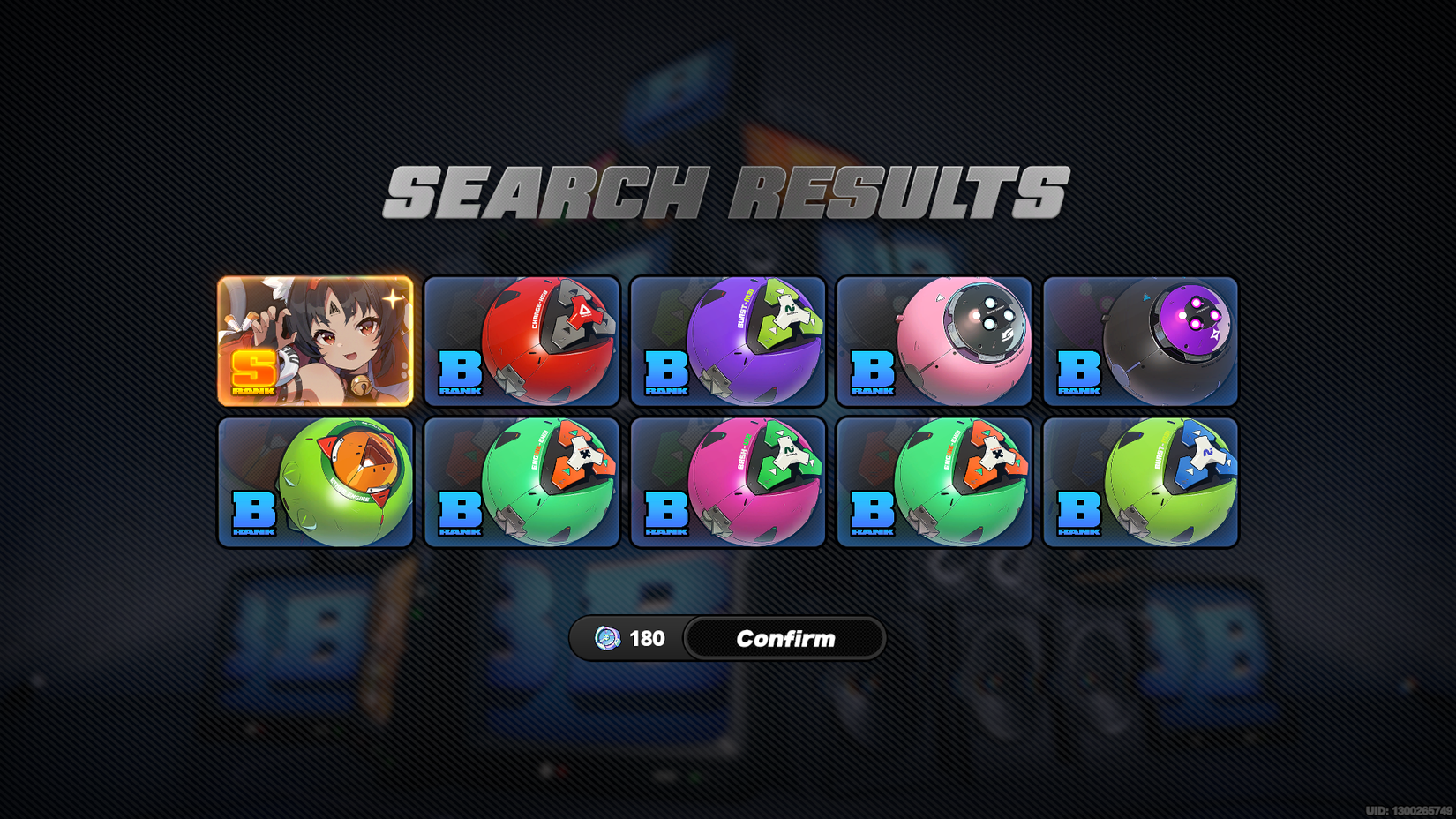 Nekomata in a 10 pull screen in Zenless Zone Zero